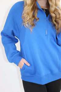 Rae Mode - Convince Yourself Half-zip Pullover Sweater