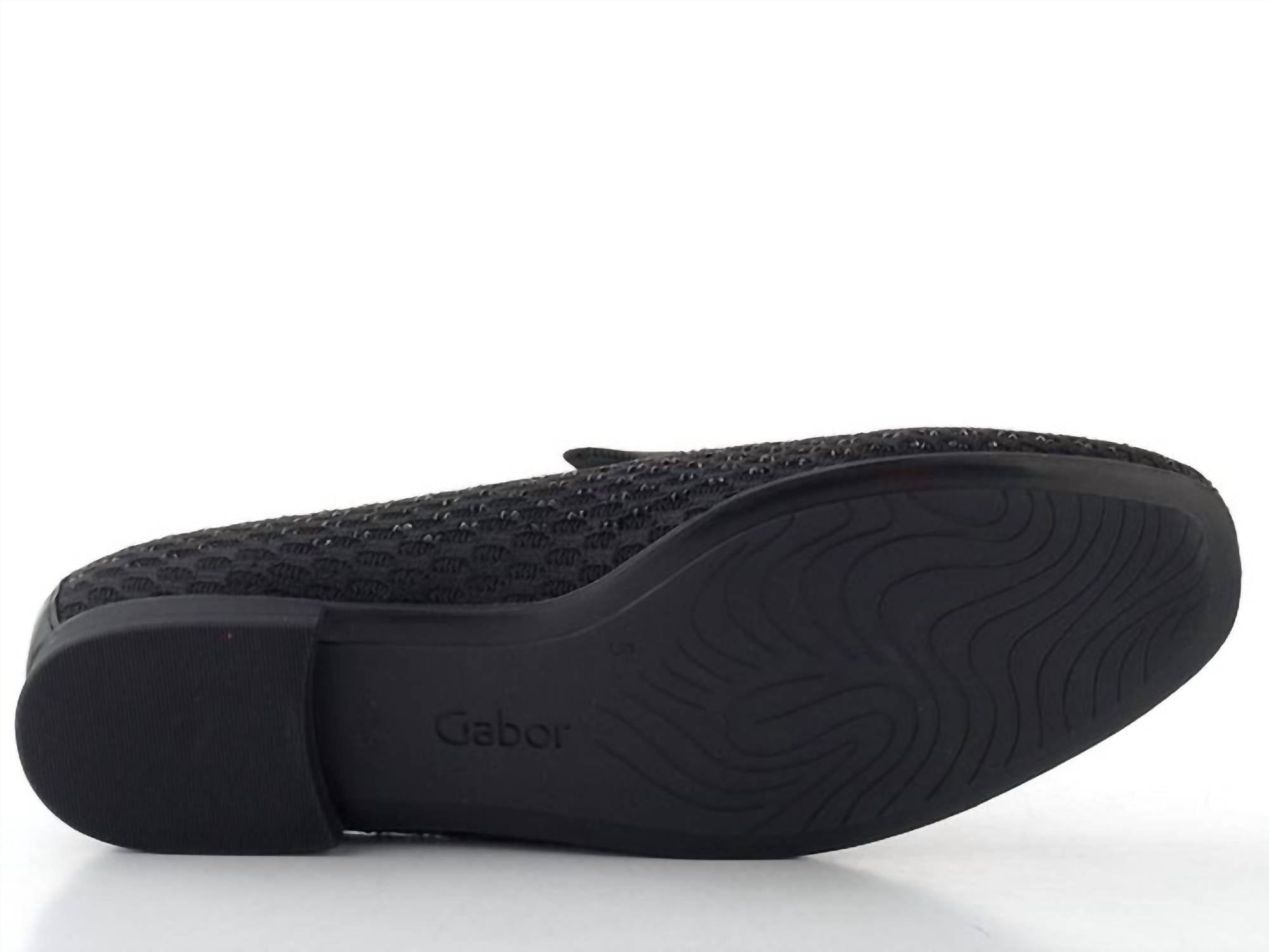 Gabor - Women's Knit Leather Loafer
