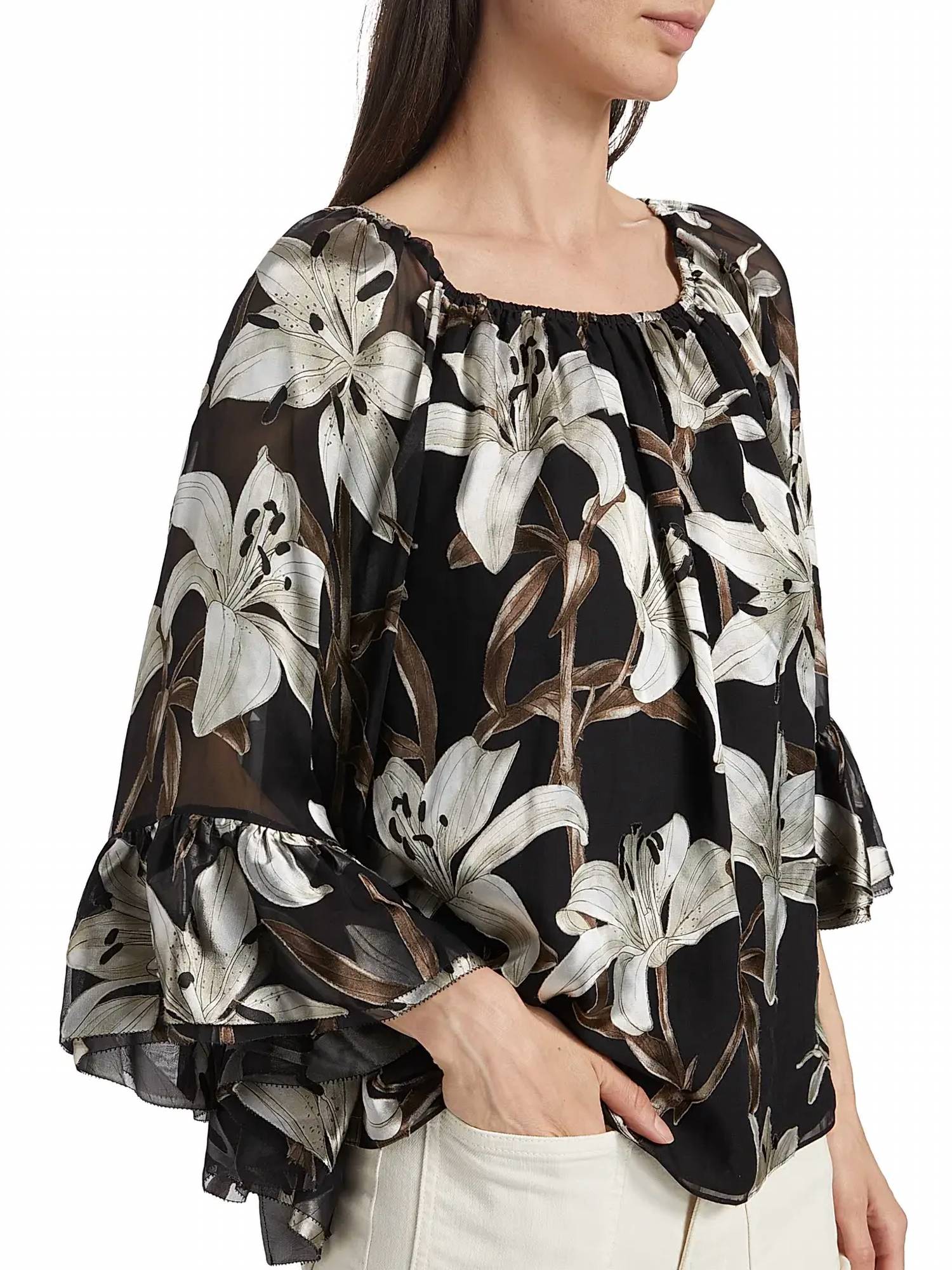 Alice + Olivia - Ardelia Off The Shoulder Top