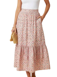 Loretta Caponi - Nuvola High-waisted Long Skirt
