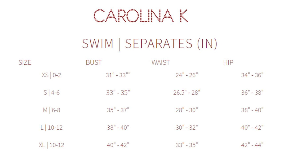 Carolina K - CROCHET BIKINI SET
