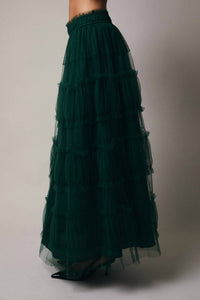 Sunday Edition - Holly Tiered Midi Skirt