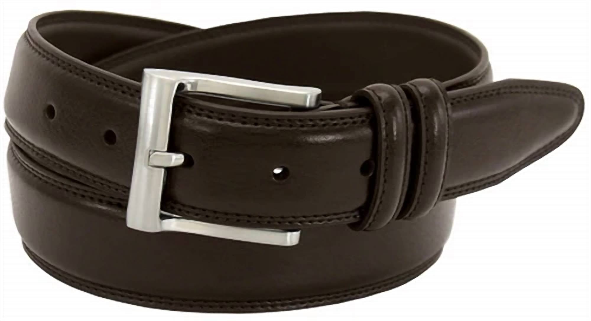 Florsheim - Men's Pebble Grain Leather Dress Belt