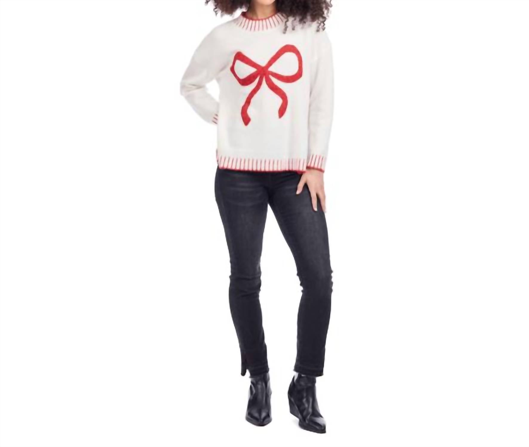 Mudpie - Wilder Bow Sweater