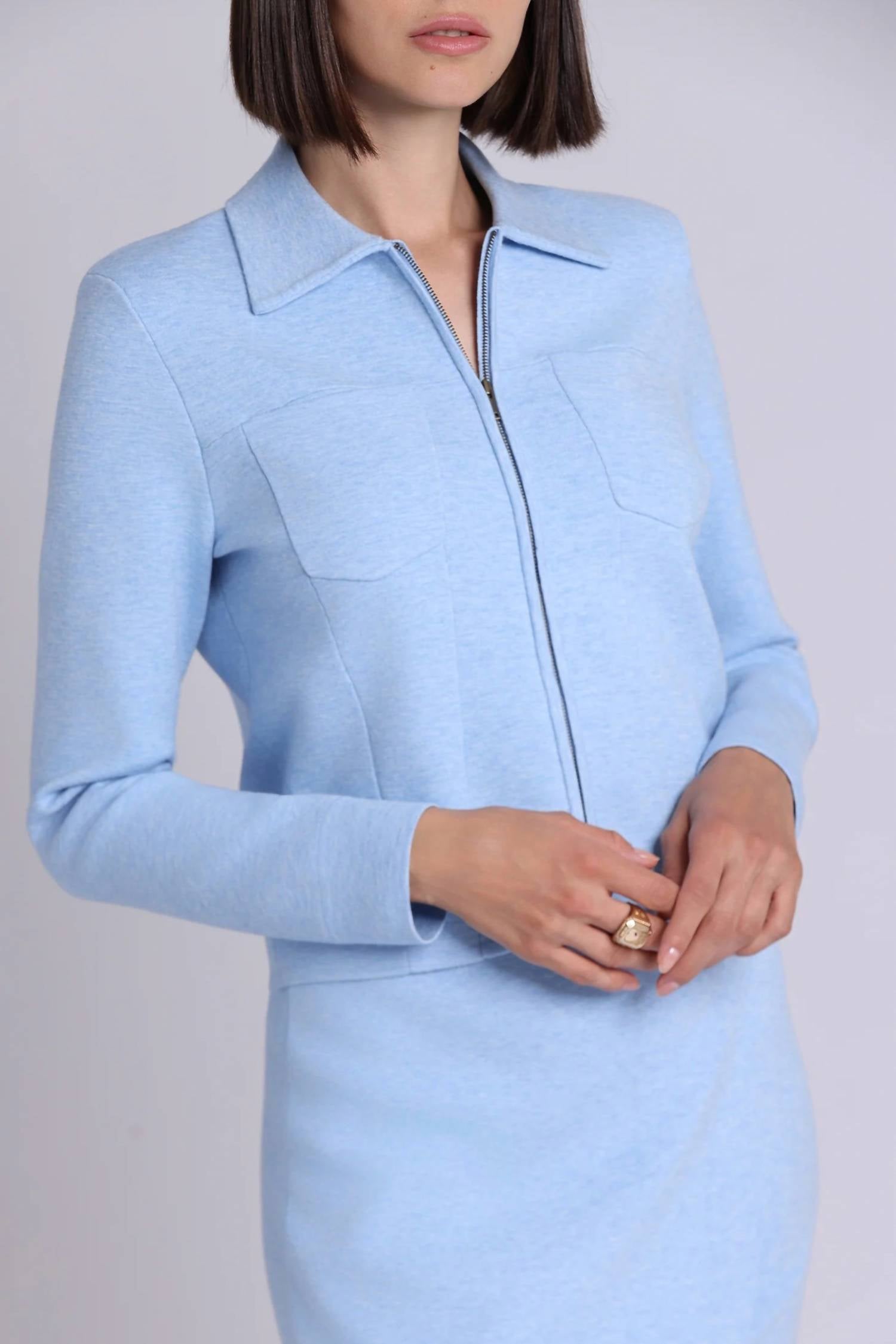 Minnie Rose - Zip Front Jacket