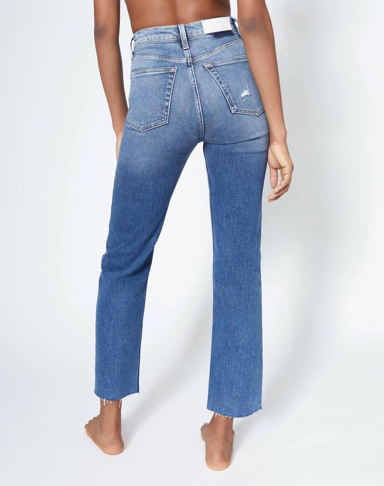Re/Done - Comfort Stretch Ultra Highrise Stove Pipe Jean