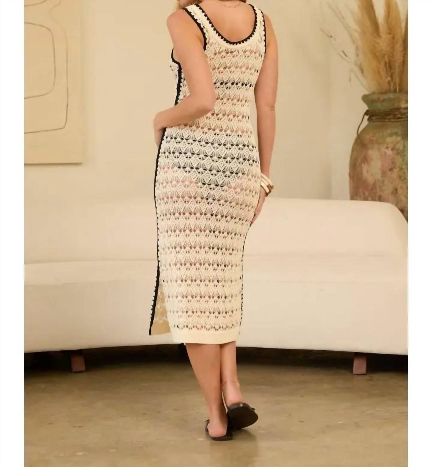 Skies Are Blue - Beach Club Crochet Coverup