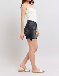 Judy Blue - High Waist Cut Off Dad Denim Short