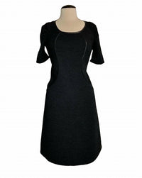 SCULPTED RUSCH DRESS