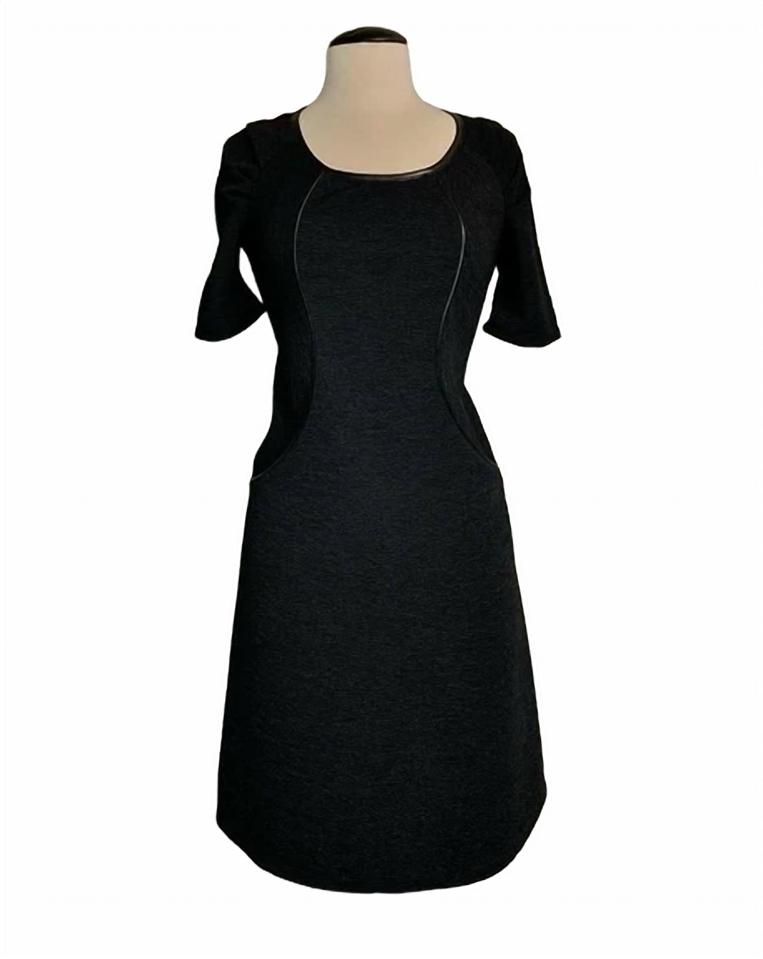 SCULPTED RUSCH DRESS