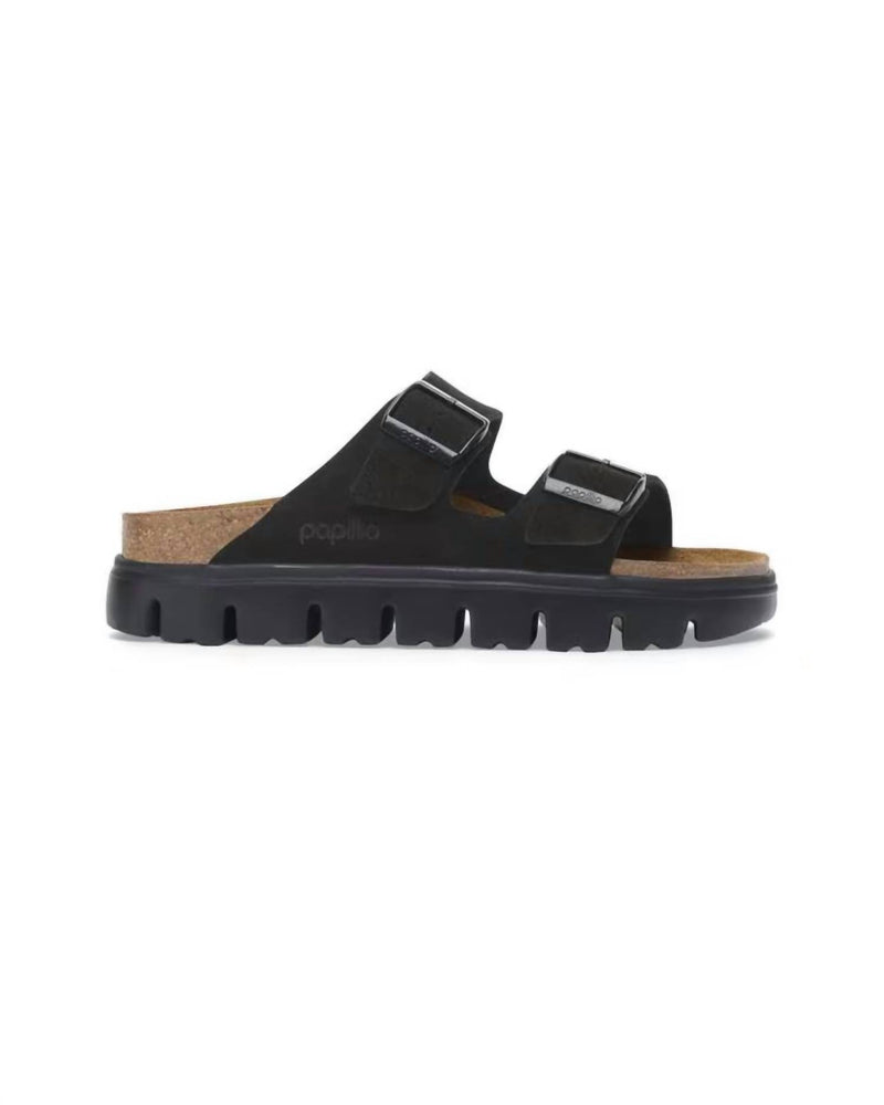 BIRKENSTOCK Women's Arizona Pap Chunky Sandal in black black - women's sandal