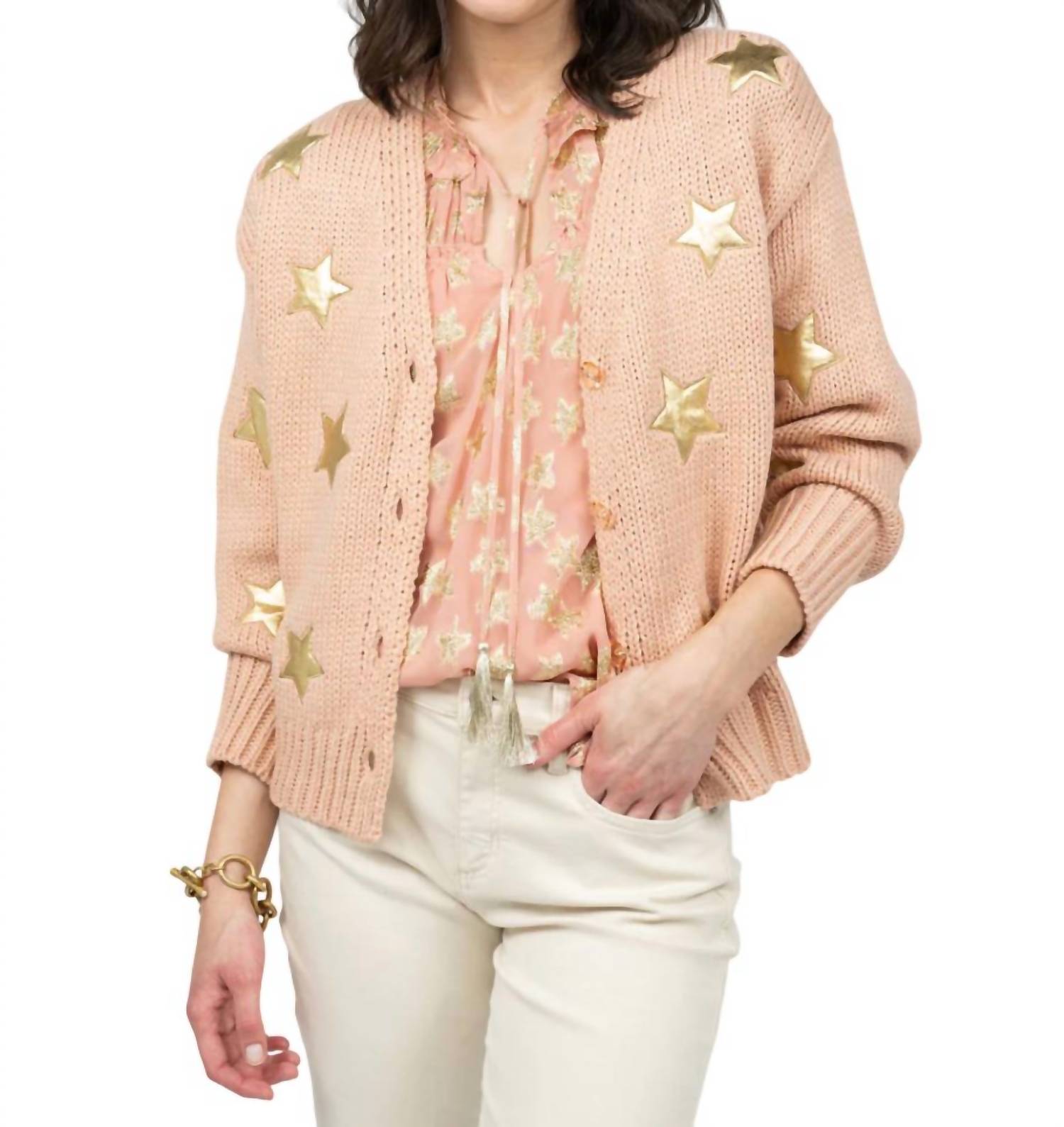 Ivy Jane - Gold Star Cardigan