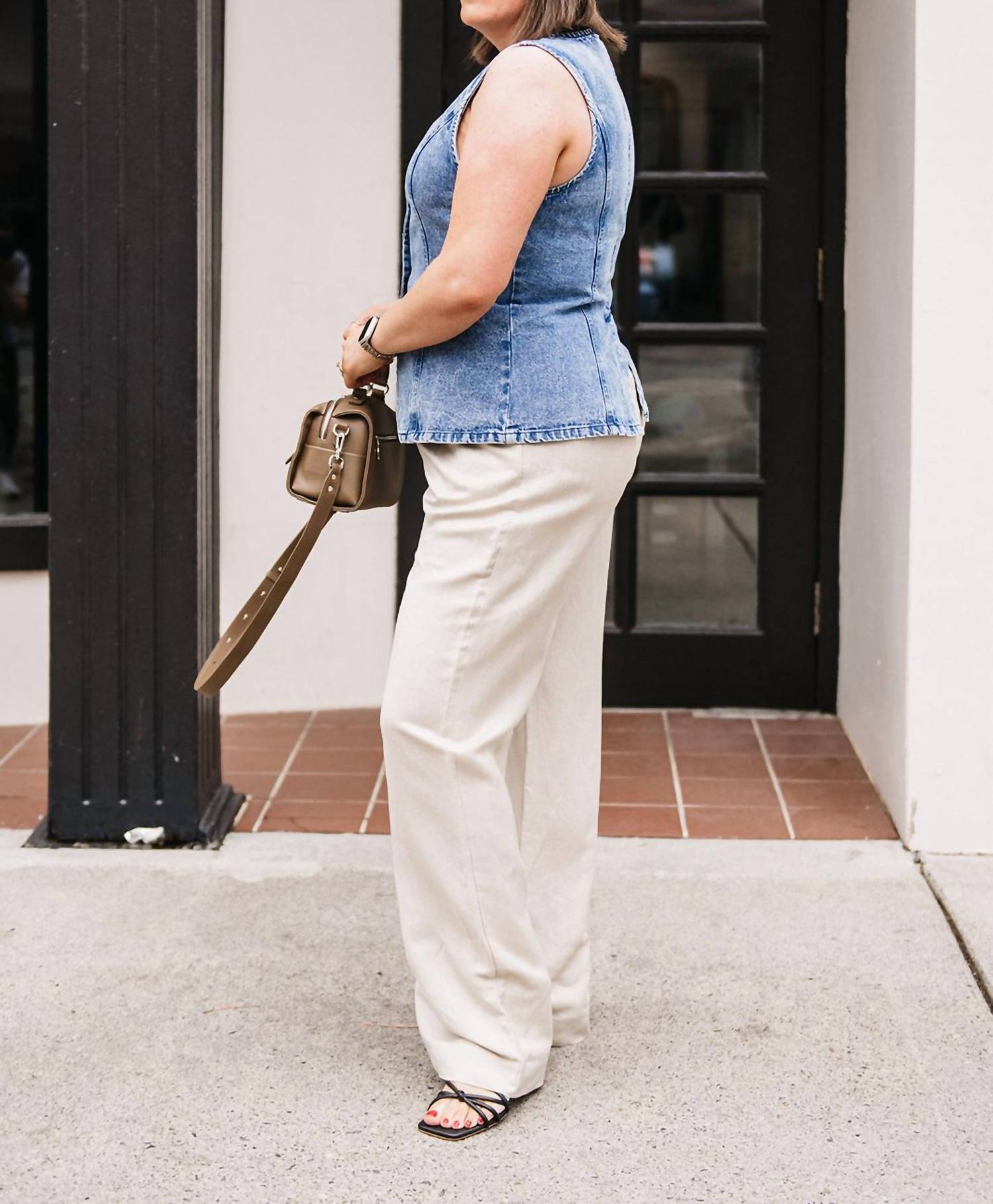 Withblack - Linen Trouser Pants