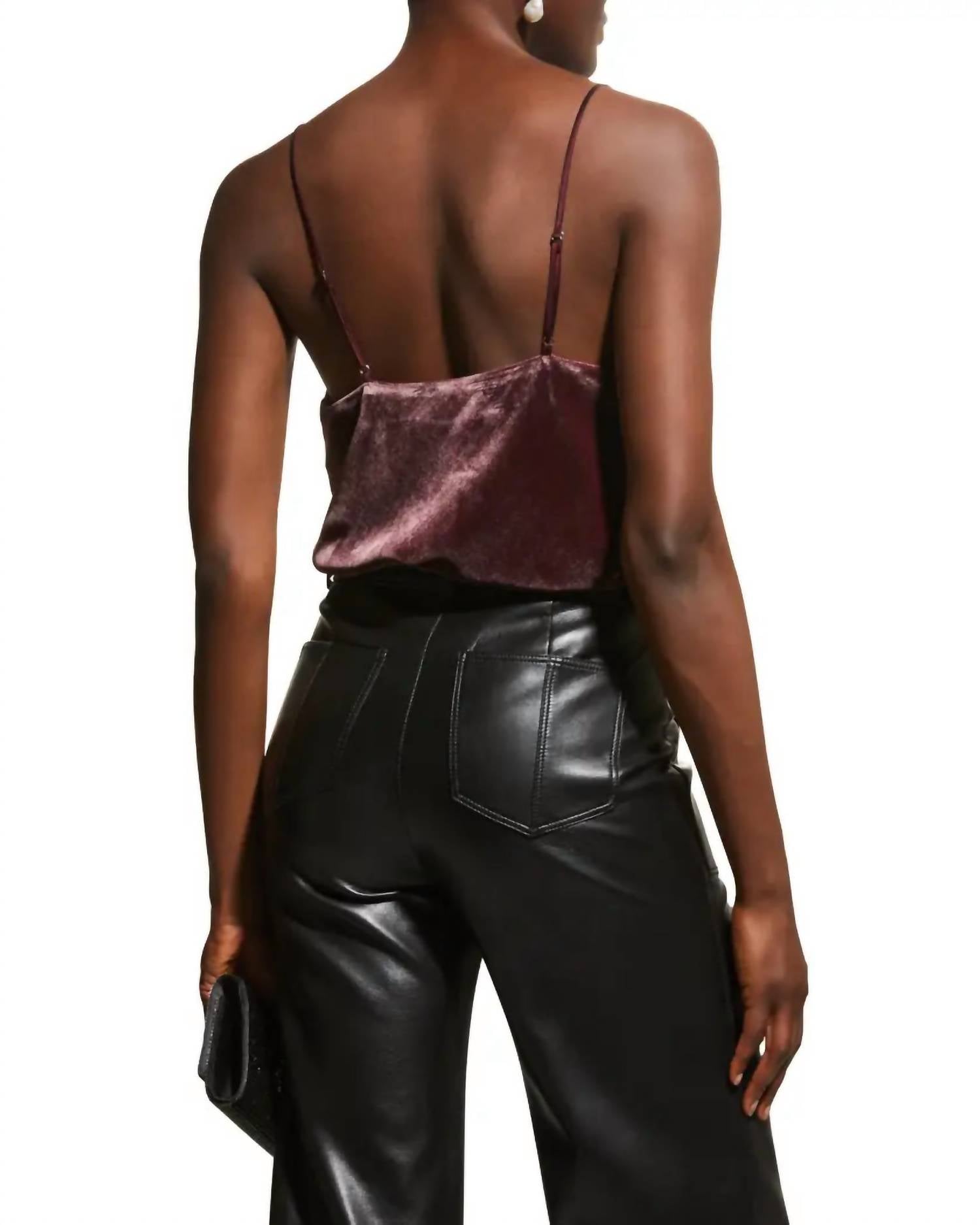 Callalily Velvet Cami