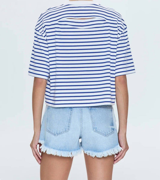 Pistola - Mae Cropped Striped Tee