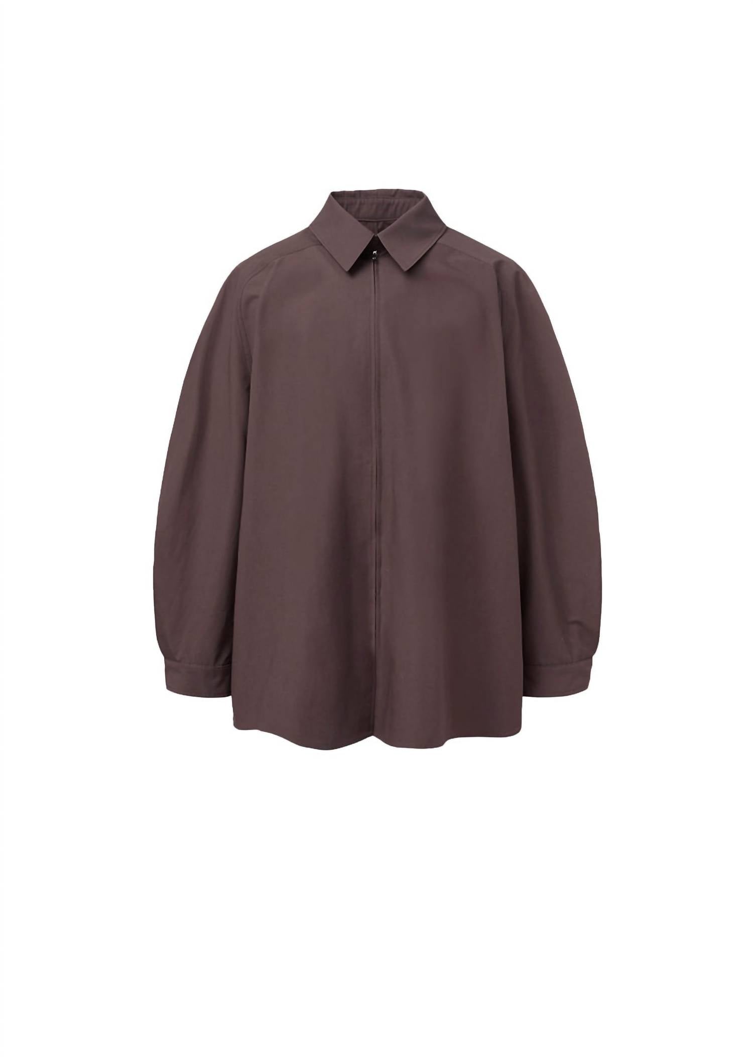 Shop Amomento - Men's Raglan Zip Shirt