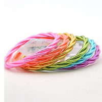 Woman Shops World - Women's Twisted Thai Buddhist Temple Mantra Bangle