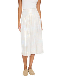 Brochu Walker Neve Midi Skirt in akoya pearl - women's skirt