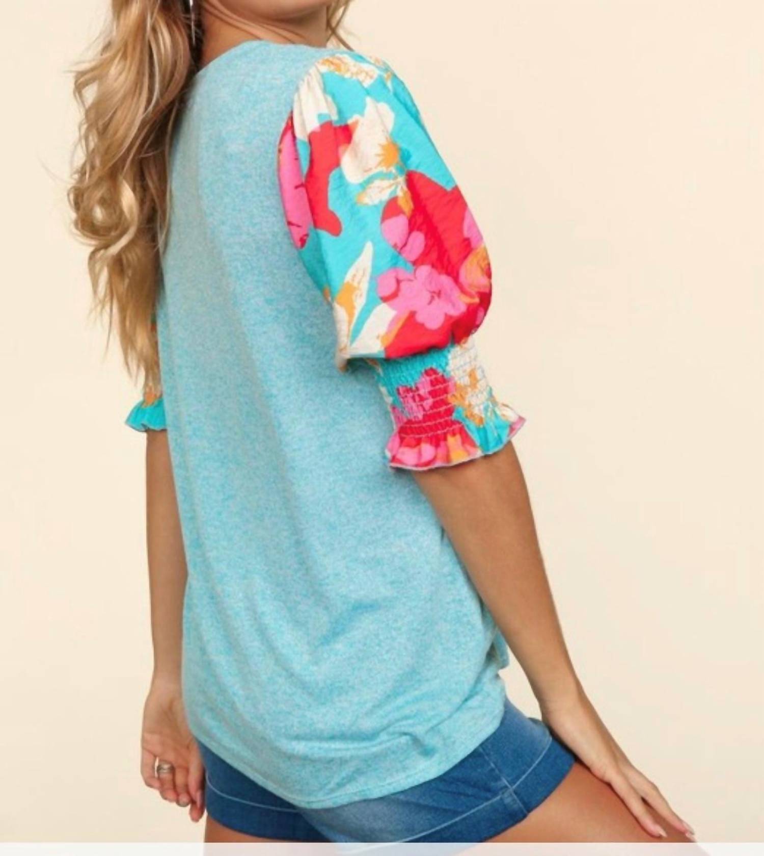 Haptics - Kristi V-neck Top