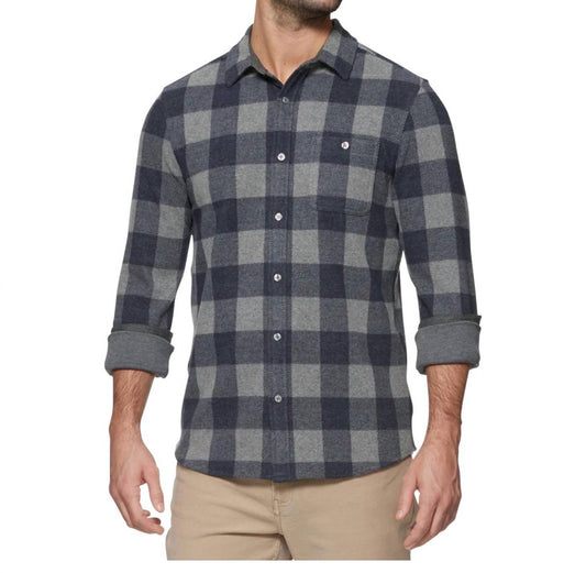 Flags & Anthem - Thatcher Hero Knit Flannel Shirt