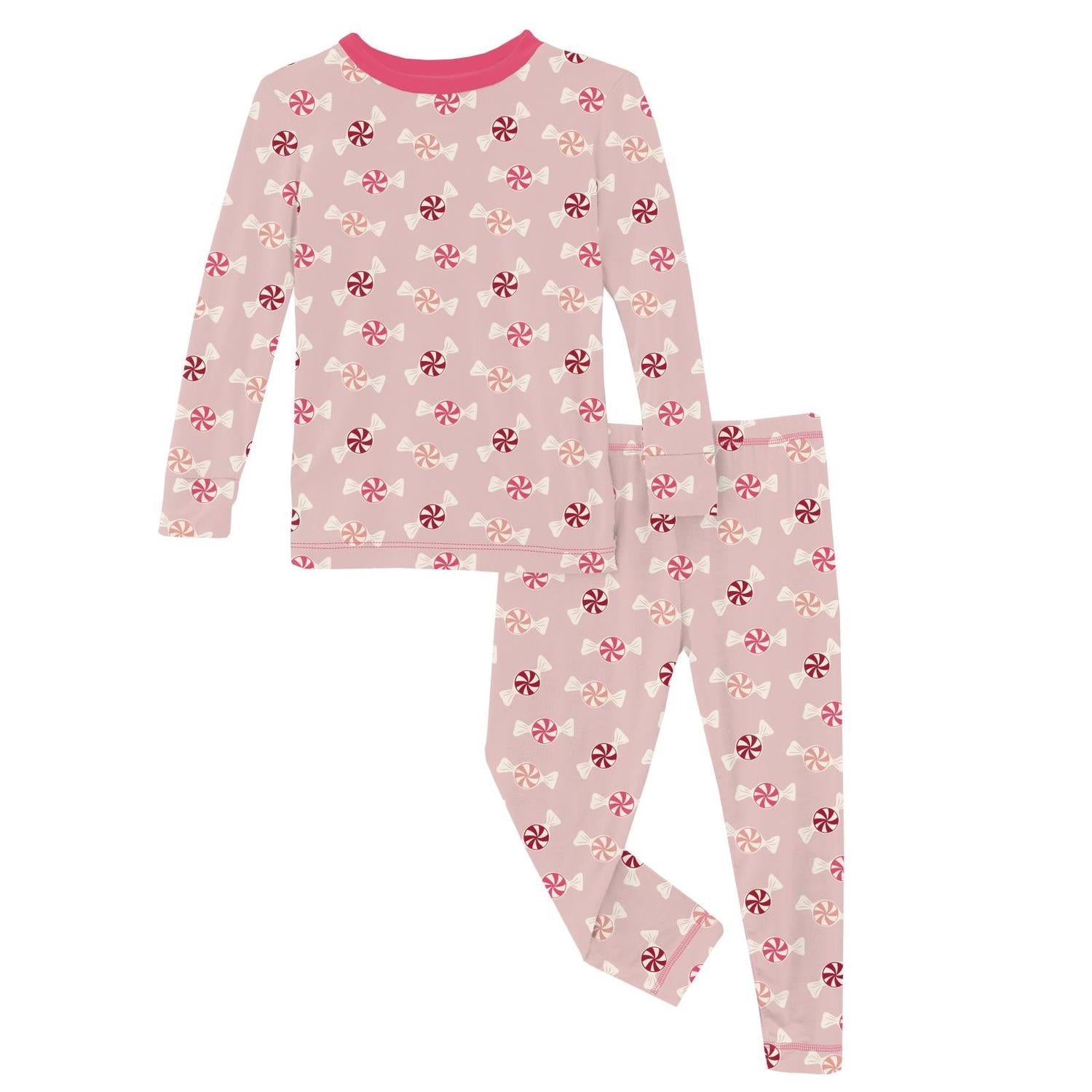Kickee - Kids' Print Long Sleeve Pajama Set