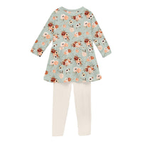 Kickee - Girl's Long Sleeve Playtime Outfit Set