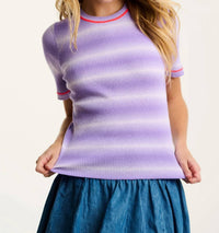 Lisa Todd - Fade In Crew Neck Knit Pullover