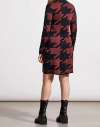 Tribal - Funnel Neck Sweater Dress