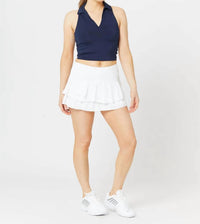 Lucky In Love - Hip Fit Polo Tank Top
