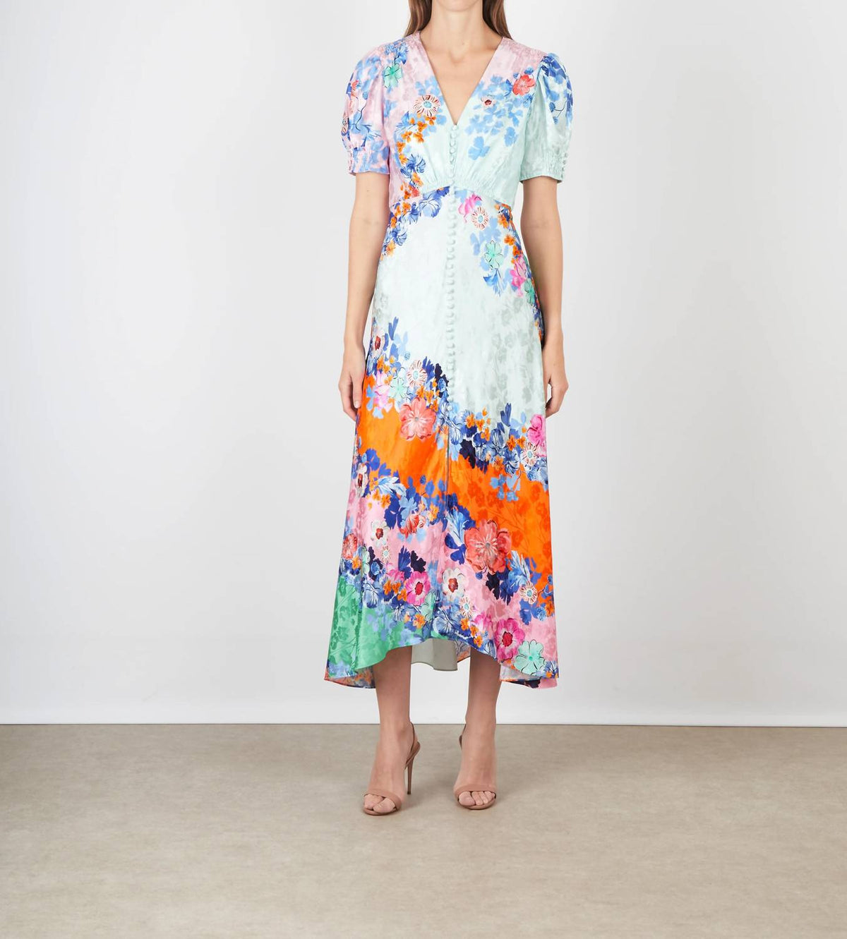Saloni - Lea Long Maxi Dress