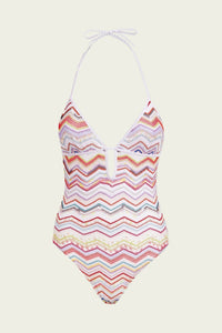 Missoni - Zig-zag Crochet One-piece Swimsuit