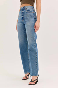 Cello - Paisley High Rise Dad Jeans