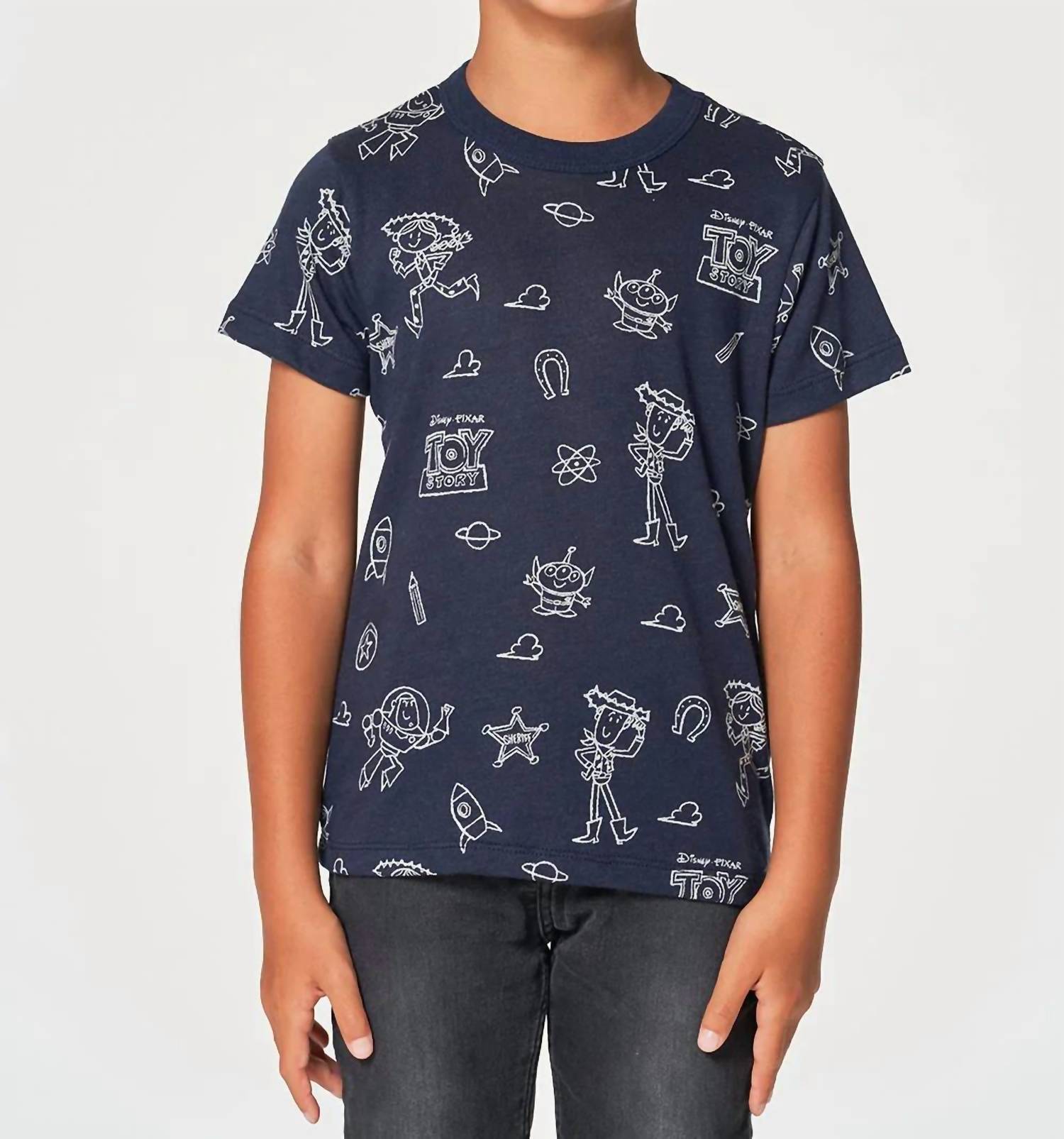 Chaser - Toy Story Doodle Pattern Short Sleeve Tee