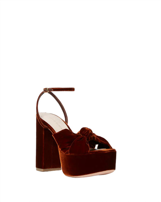 Loeffler Randall - ROZ KNOT PLATFORM SANDAL