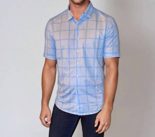Buki - Montauk Check Short Sleeve Tech Shirt