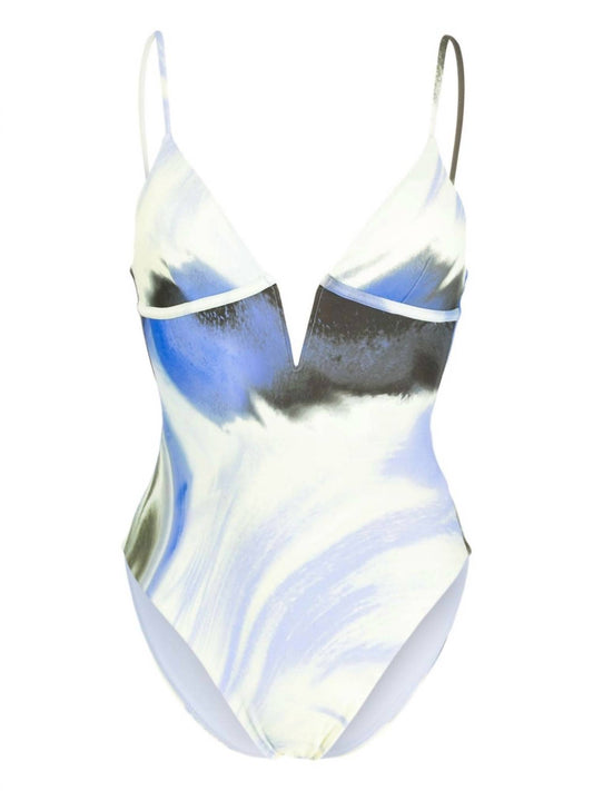 Jonathan Simkhai - Maelle V-Neck One Piece Swimsuit