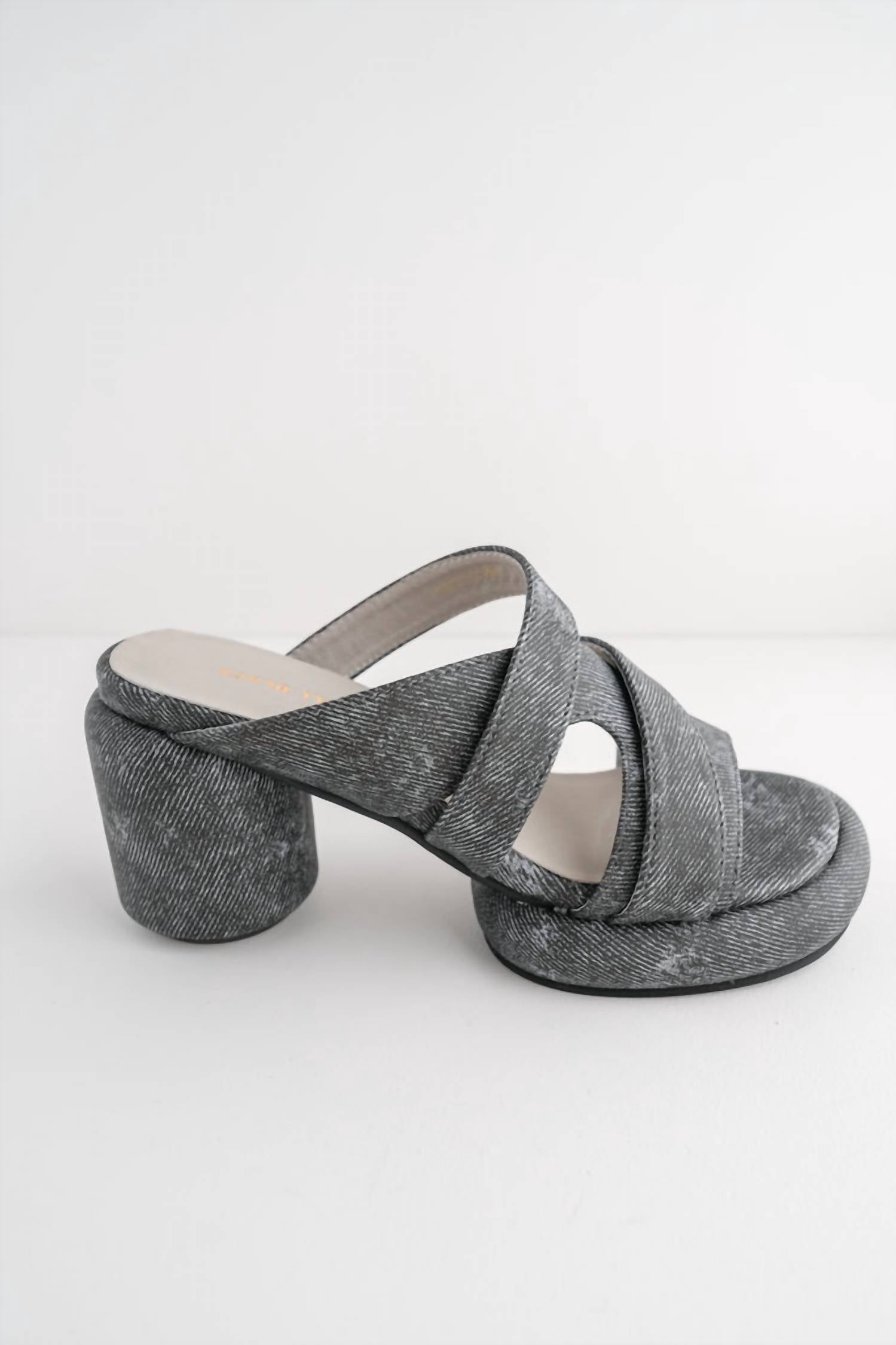 All Black - Women's Mod Overlay Mules