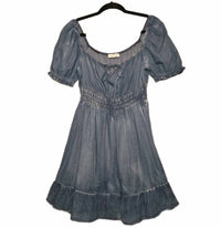 She + Sky - Women's Smocked Waist Midi Dress