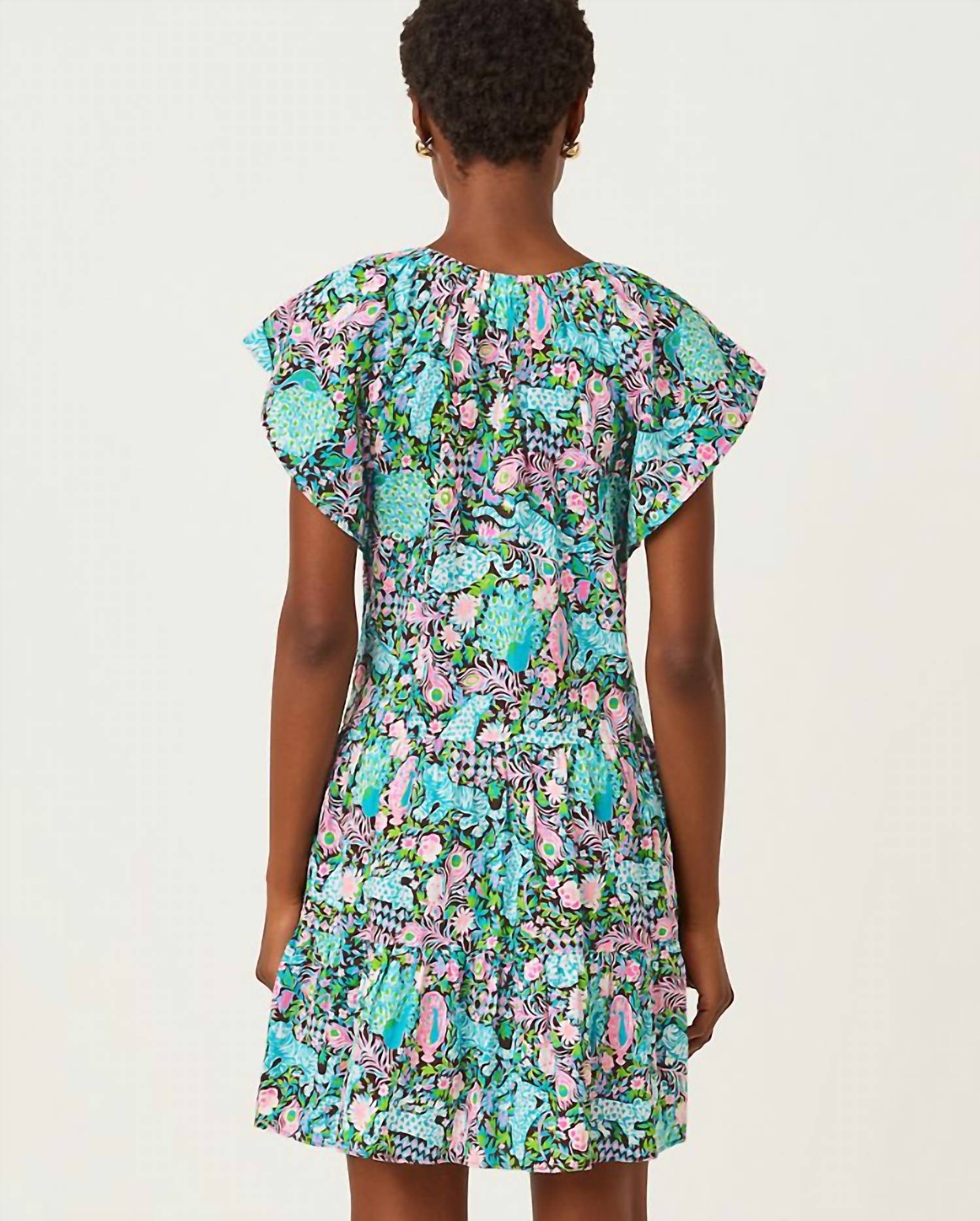 Lilly Pulitzer - Norella Flutter Sleeve Linen Dress