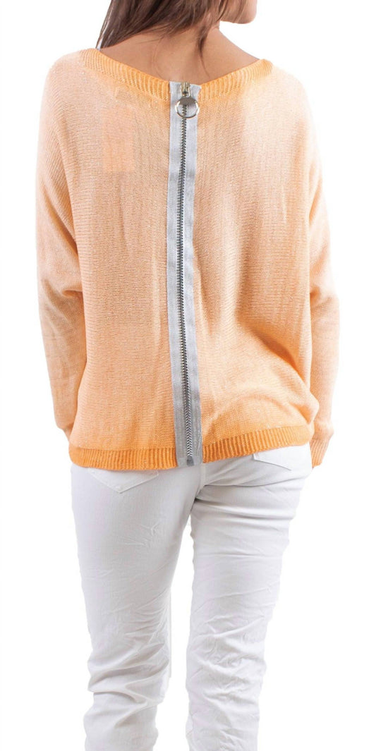 Gigi Moda - Argento Long Sleeve Sweater