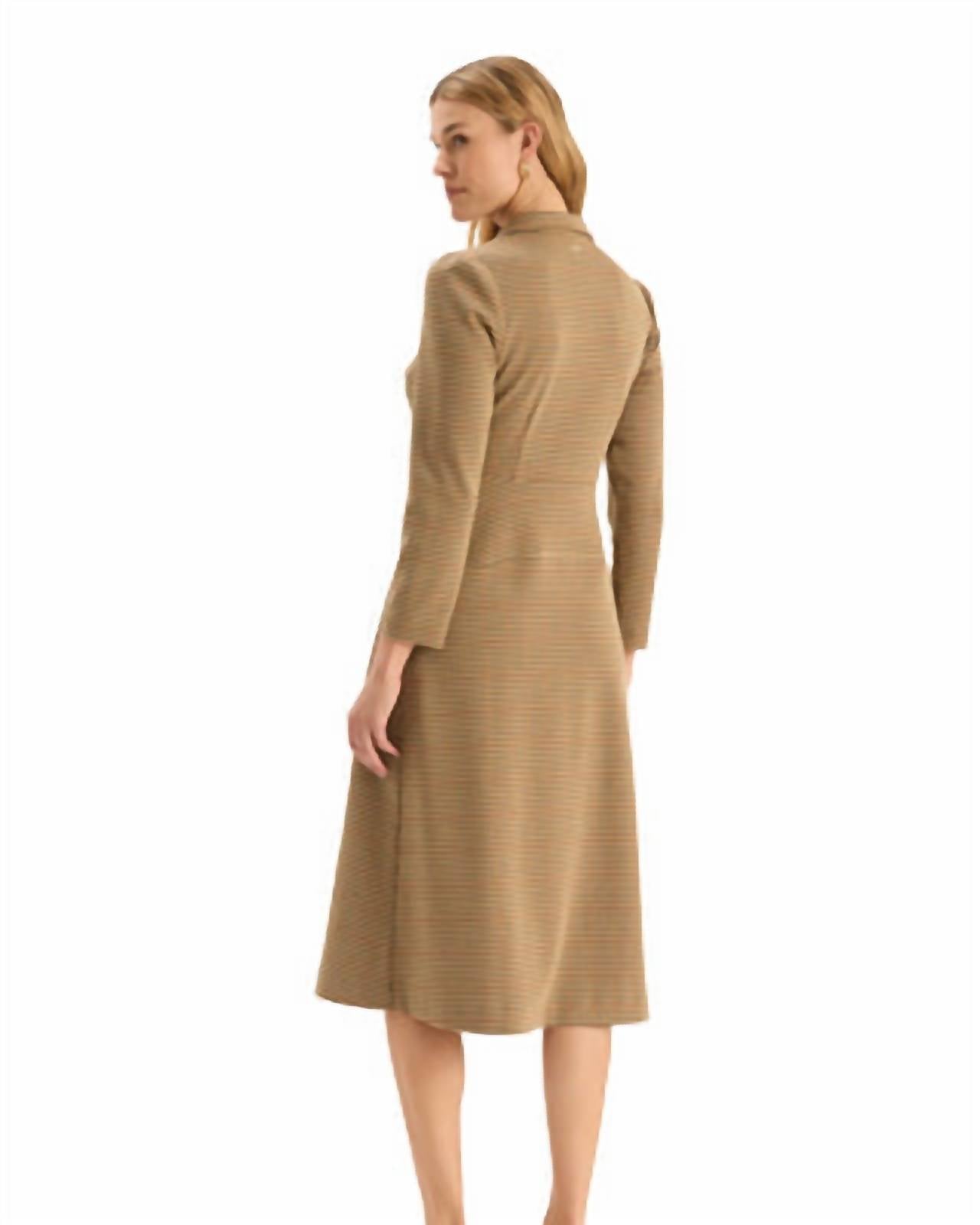 Tyler Boe - Women's Ella Knit Houdstooth Dress