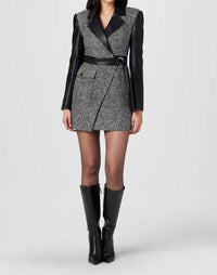 Toccin - Women's Tara Safari Wrap Mini Dress