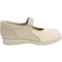 DREW Women's Bloom Ii Mary Jane Shoes in bone stretch - women's flats - detail view