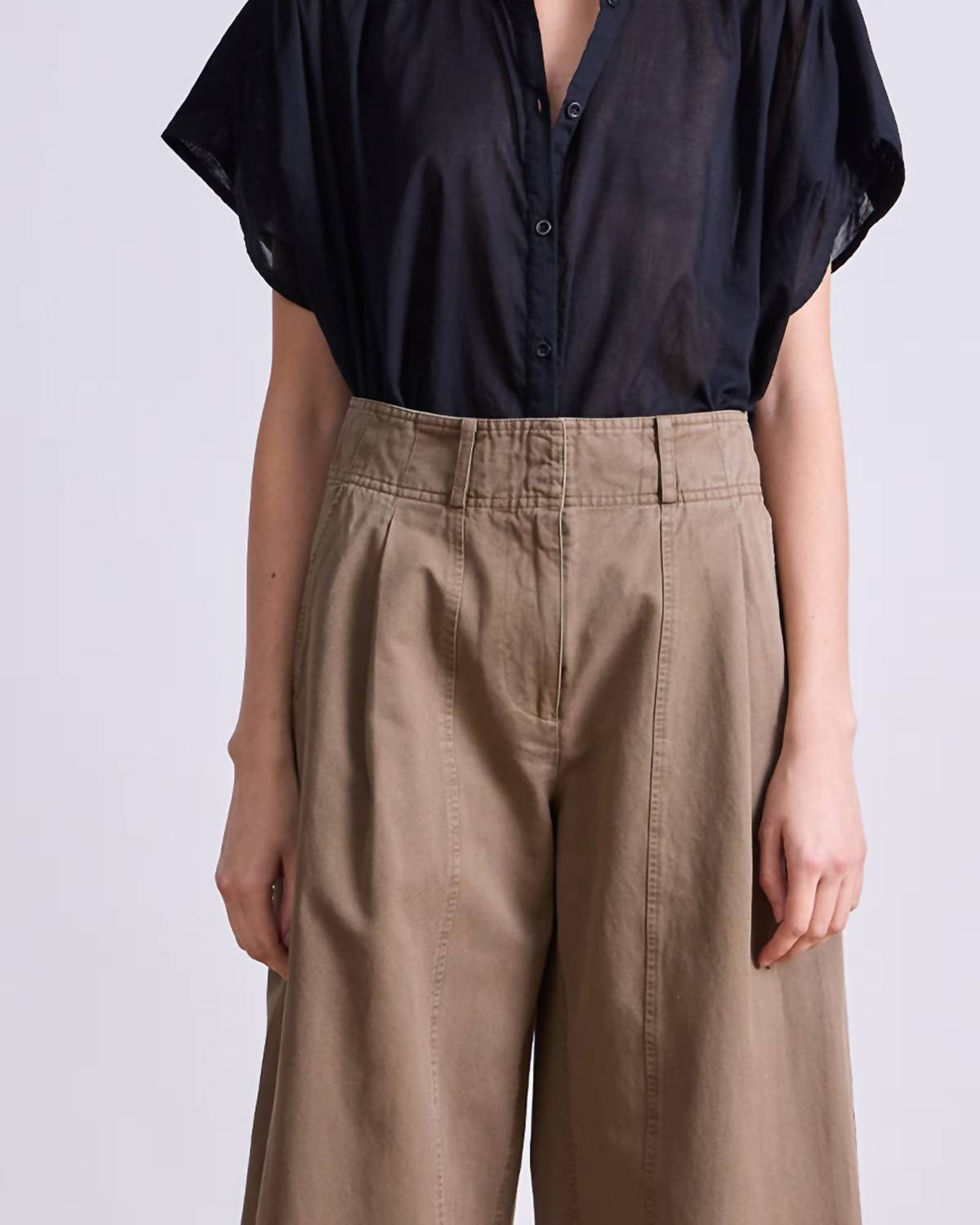 Apiece Apart - Cropped Cybil Trouser Pants