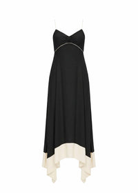 Solid & Striped - Lennox Drape Midi Dress