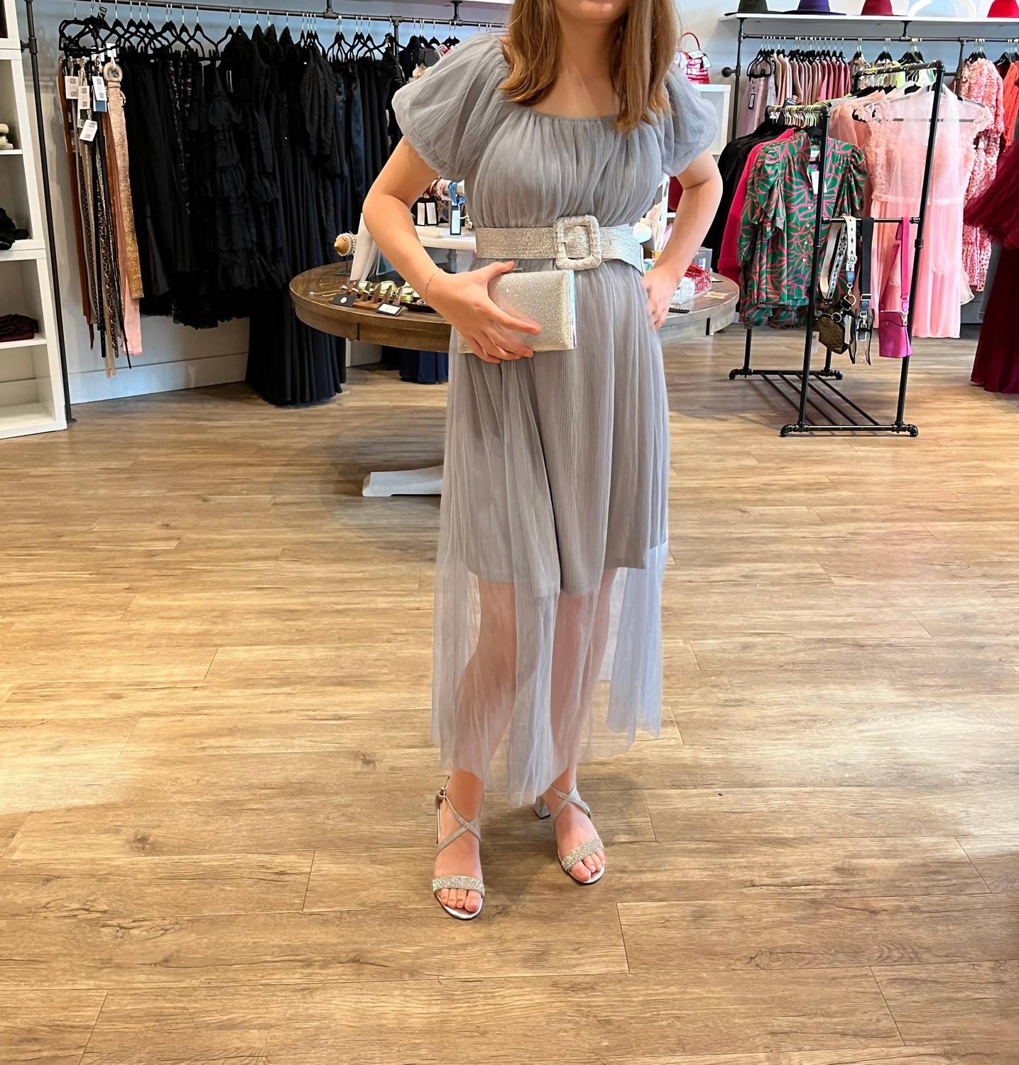 Mikarose - Eloise Squareneck Midi Dress
