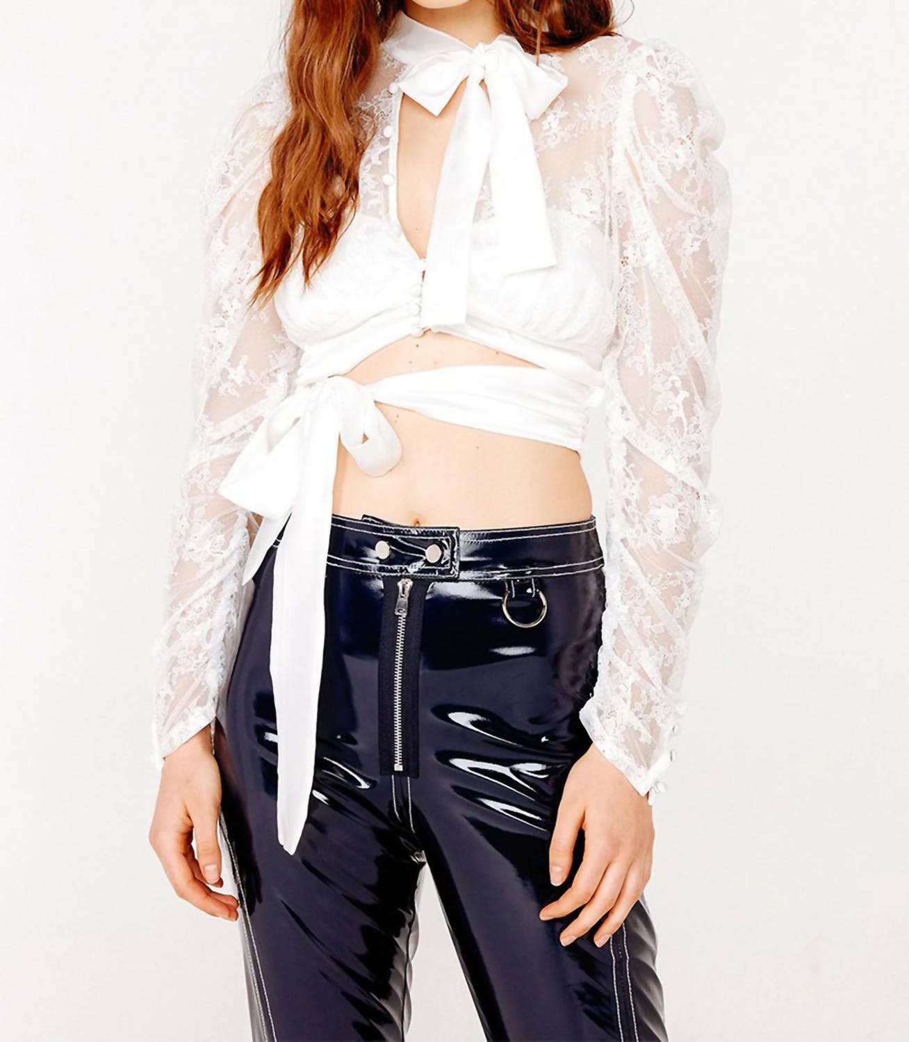 For Love & Lemons - Farrah Button-Up Blouse