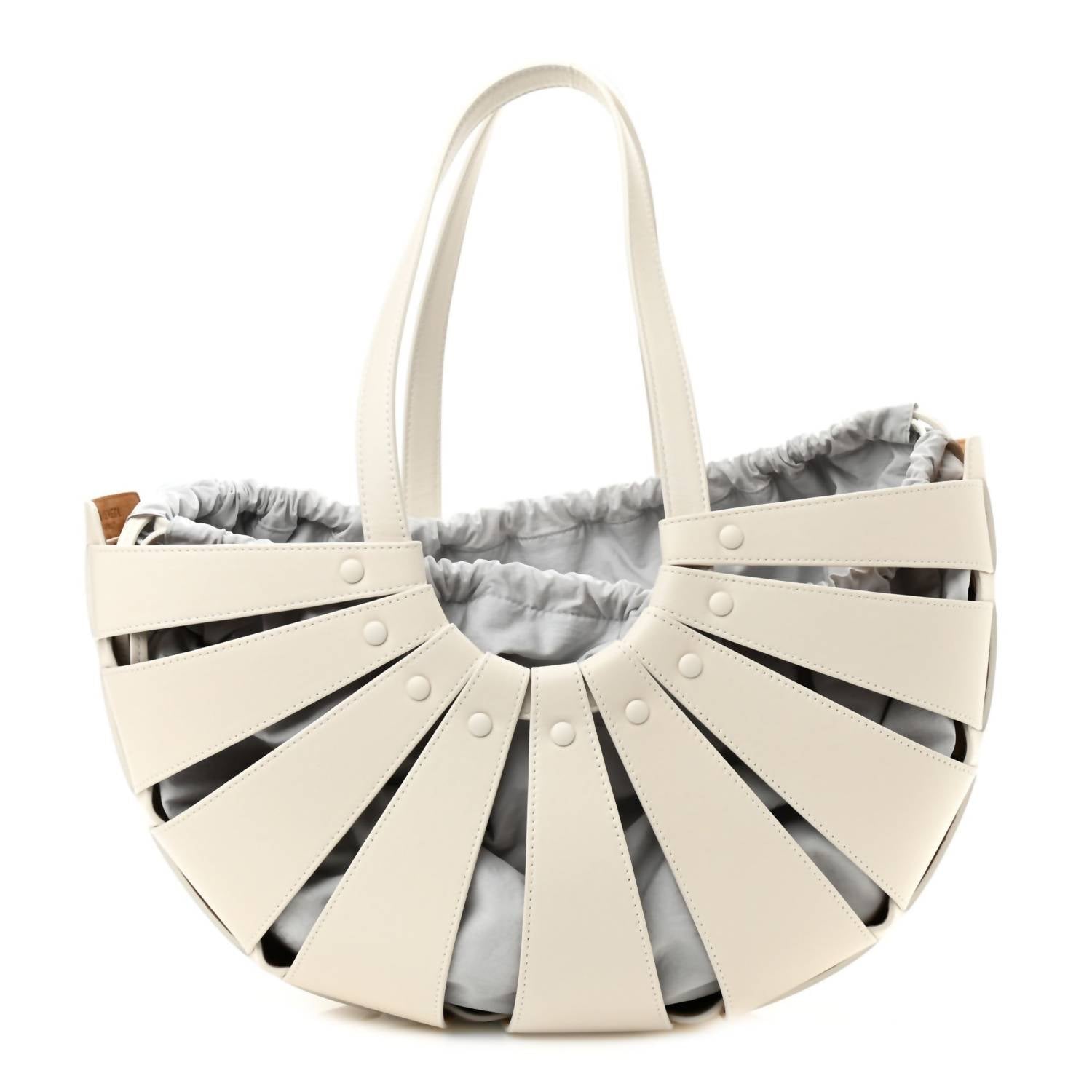 Bottega Veneta - Women's French Calfskin Shell Shoulder Bag