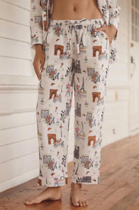 Printfresh - Paris Getaway Long Pajama Set