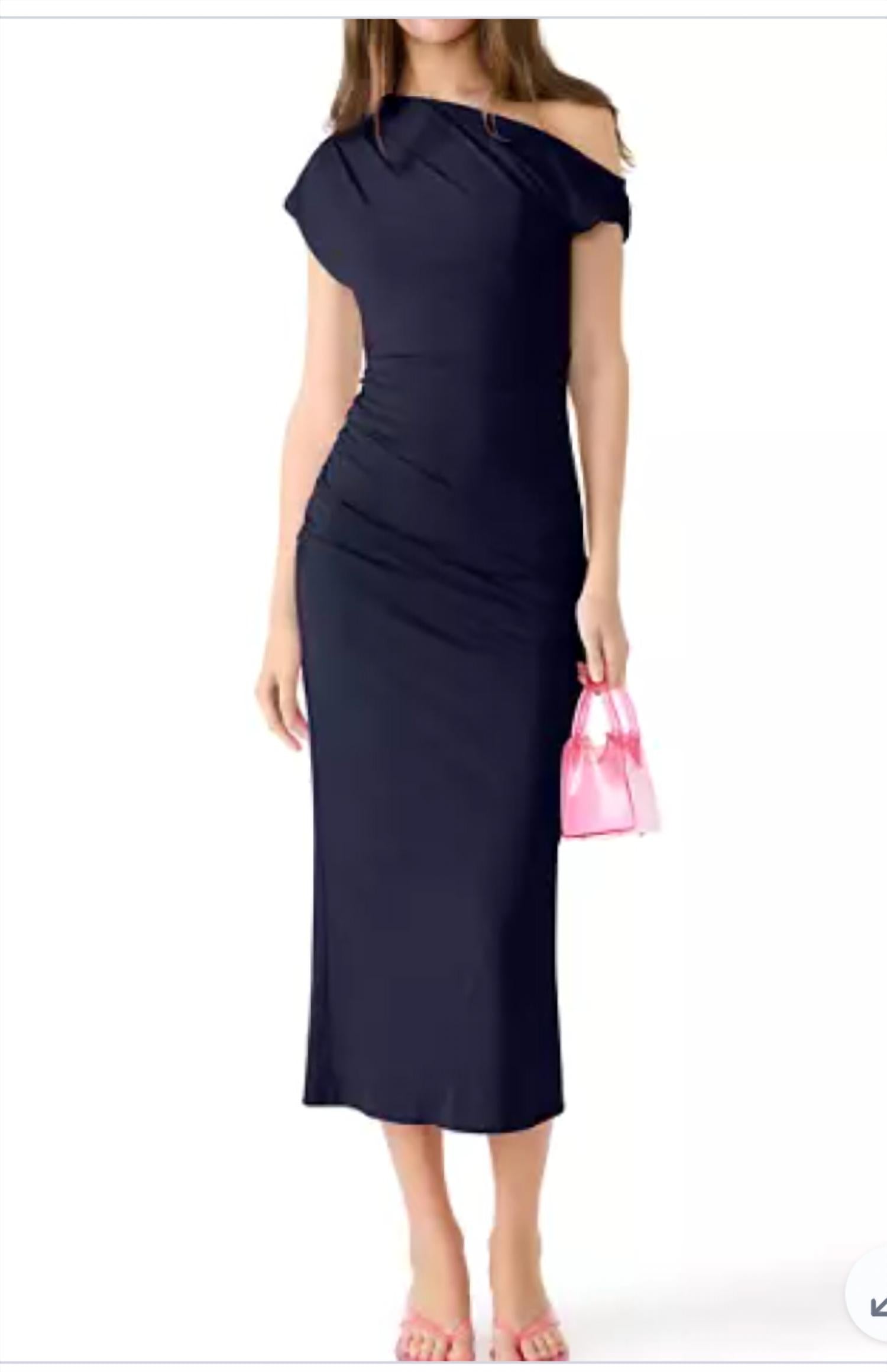 STEVE MADDEN Gracelyn Short Cap Sleeves Dress in one color - women's dress